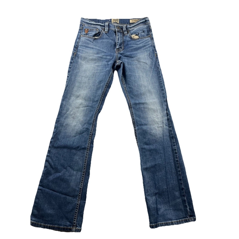 Moon Shine Spirit Brad Paisley 120 Proof Slim Boot Cut Jeans Mens 30x34* Cowboy